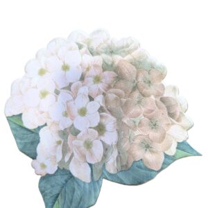 Servilleta Hortensias