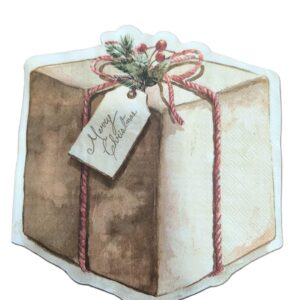 Servilleta Regalo-Navidad