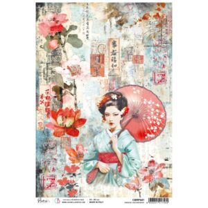 Rice Paper A4 Oriental Enchantment