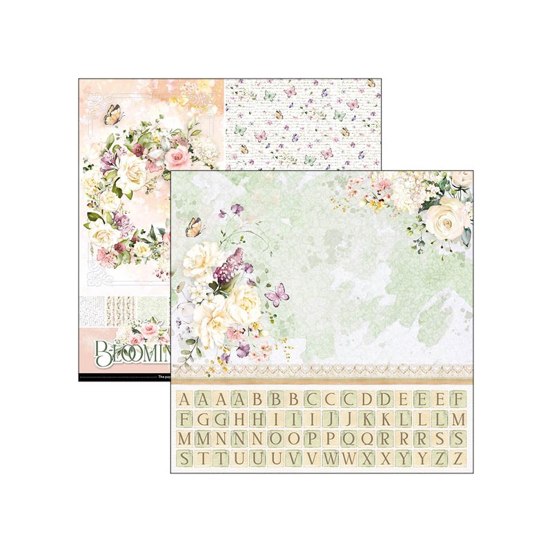 Blooming Patterns Pad 12x12 8/Pkg - Imagen 2