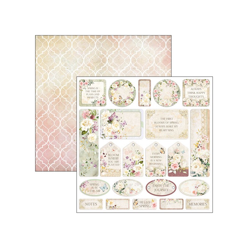 Blooming Patterns Pad 12x12 8/Pkg - Imagen 6
