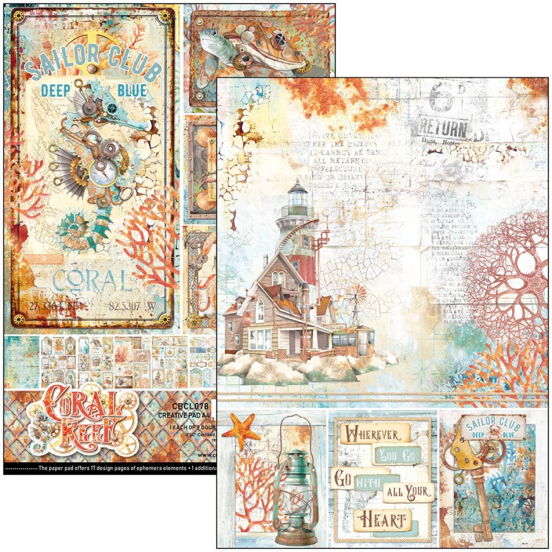 Coral Reef Creative Pad A4 - Imagen 2