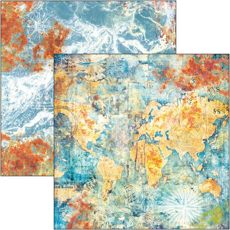 Coral Reef Patterns Pad 12x12 - Imagen 5