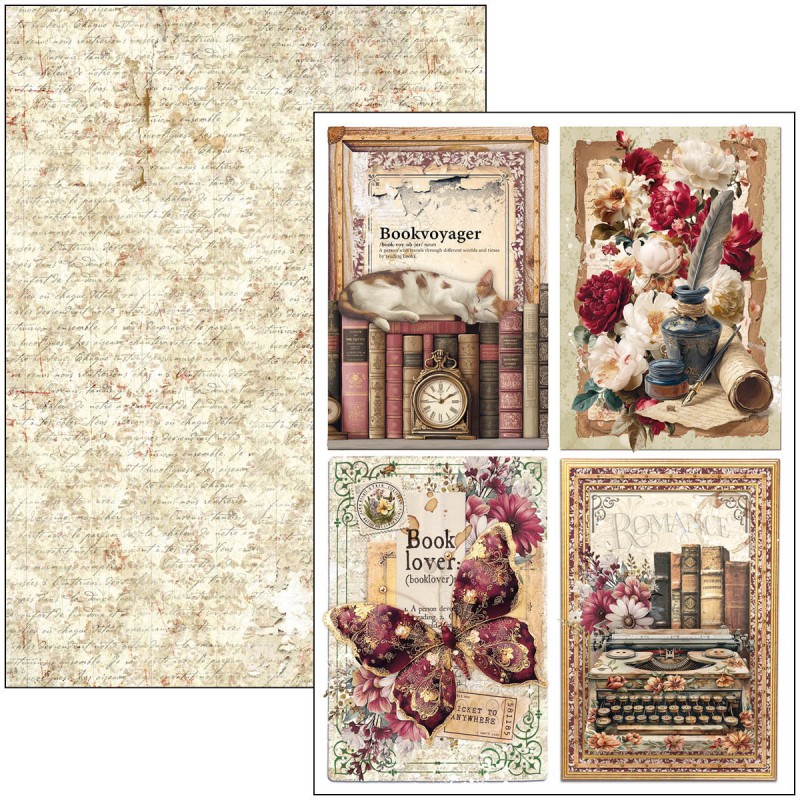 BOOK LOVER Creative Pad A4 9/Pkg - Imagen 4