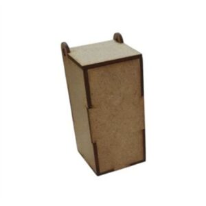 CAJA EN DM. COT2047 50X50X100 MM.