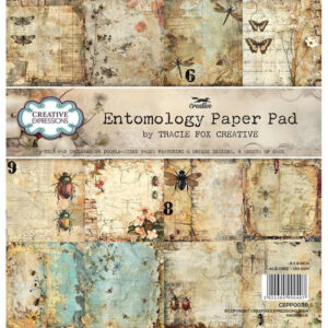 Kit de Papeles Tracie Fox 8x8 Entomology