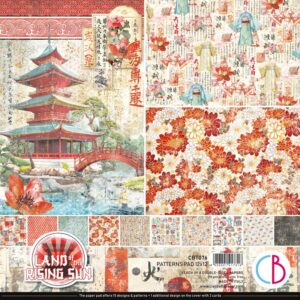 Land of the Rising Sun Patterns Pad 12x12