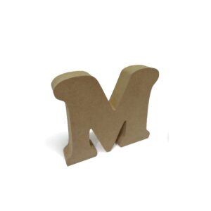 Letra DM - M (12x12x4cm)
