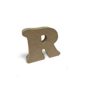 Letra DM - R (12x12x4 cm)