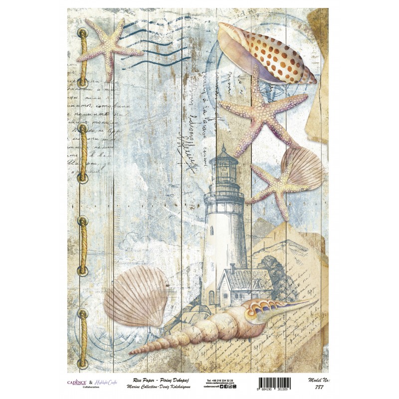 Papel arroz Cadence A3