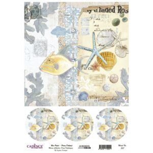 Papel arroz Cadence A3