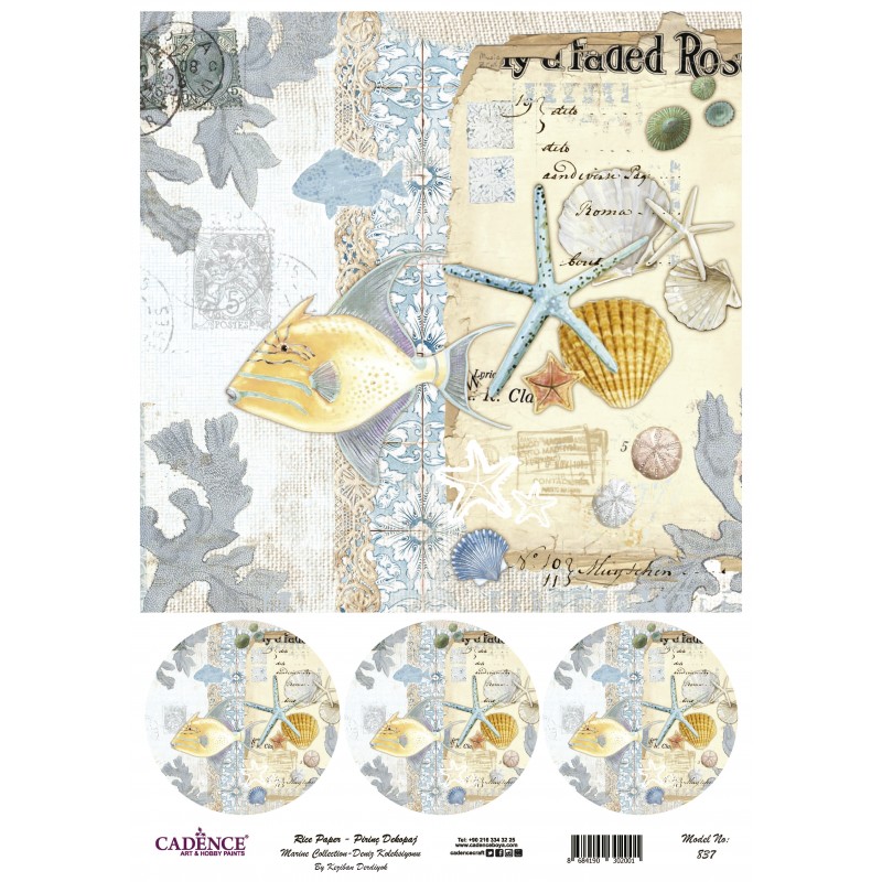 Papel arroz Cadence A3