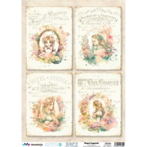 Papel de Arroz SOFT A3 ALICIA 1