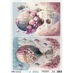 Papel de Arroz SOFT A3 GLOBOS 3
