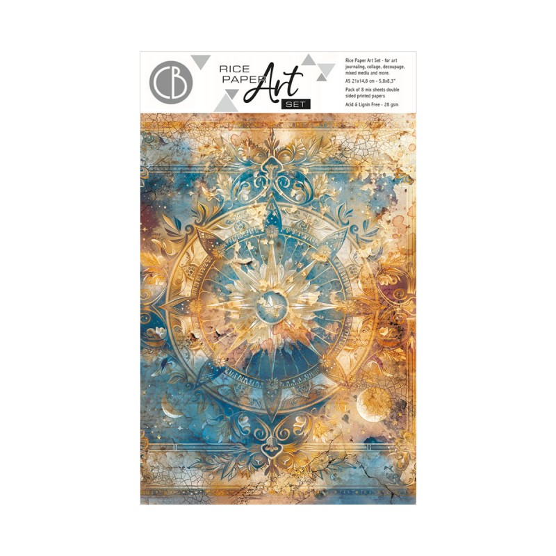 Rice Paper A5 Mixed ESPIRIT DE VOYAGE - Imagen 6