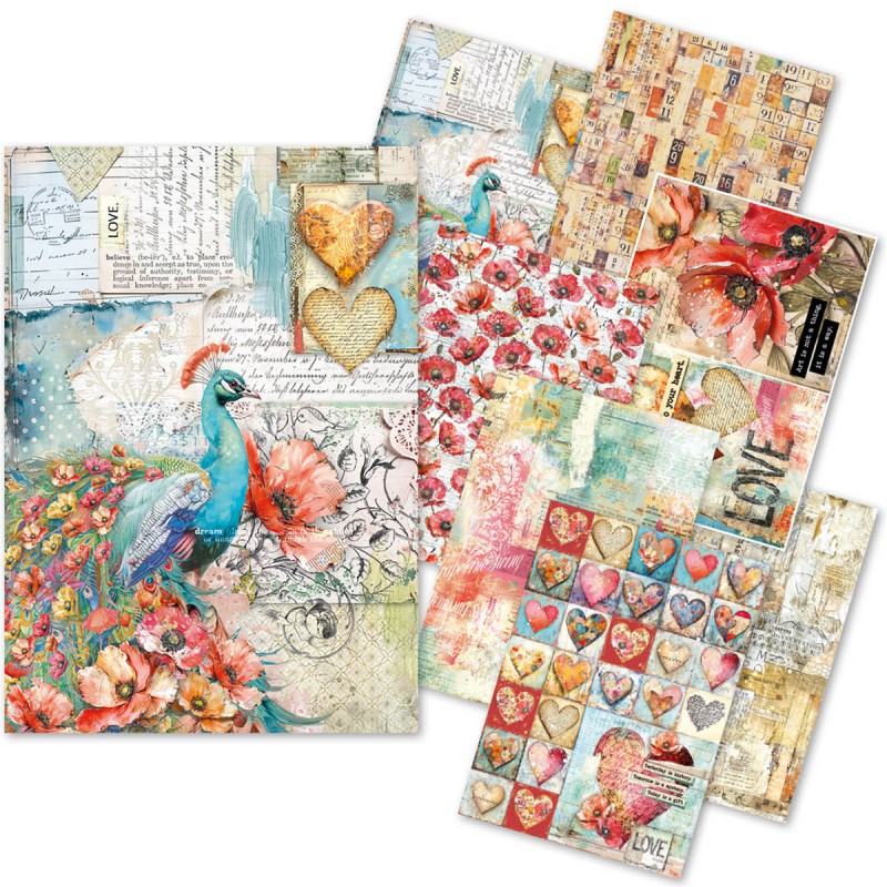 Rice Paper A5 Mixed MAJESTIC DREAM