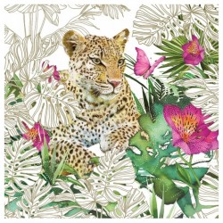 Servilleta Leopardo