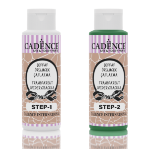 Transparent Spider Crackle GRASS 70+70ml