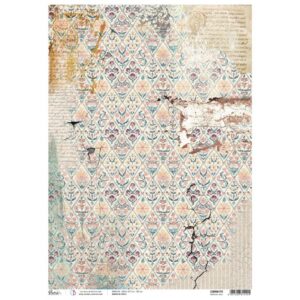 Rice Paper A3 Medieval Wall
