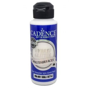 Hybrid glitter ORO 120ml WHITE