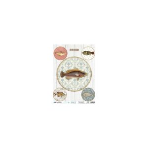 Papel de Arroz SOFT A3 PECES 4
