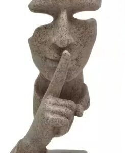 Figura decorativa no hables