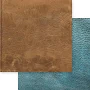 Asuka Studio Double-Sided Paper Pack-Leather & Wood Texture - Imagen 6