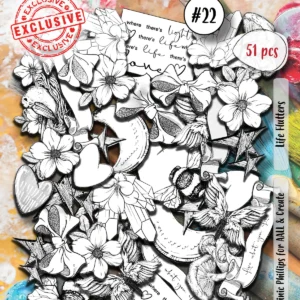 Ephemera Die-Cuts - 22 - Life Flutters
