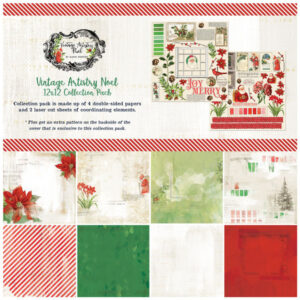 49 and Market - 12"x12" Vintage artistry Noel