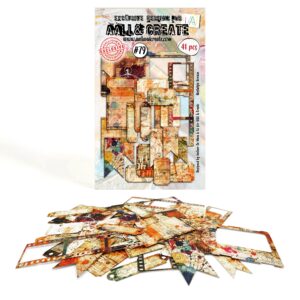 Die-Cuts A6 Nostalgic Brown