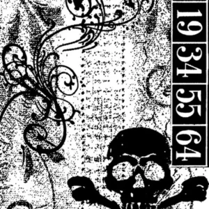 Skull Tim Holtz Components Cling Mount Collage Stamp