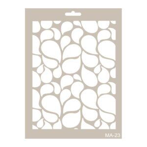 Stencil Mix Media GOTAS