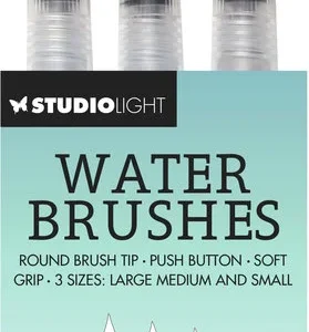 Water Brushes Fine/Medium/Large Tip (3pcs) (SL-ES-WBRU01) (BASIC)
