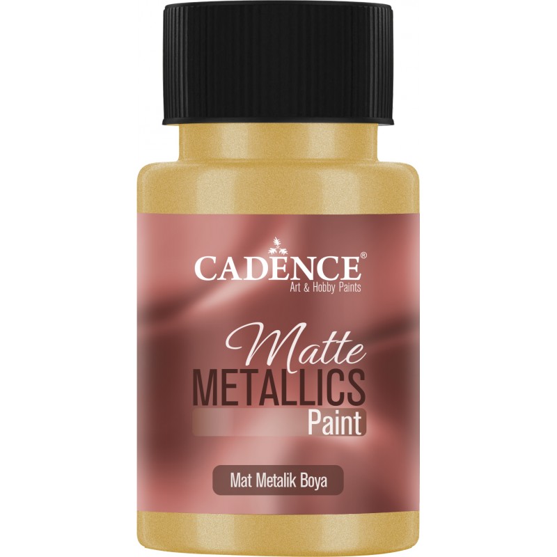MATT METALLIC PAINT 50 ml PURE GOLD